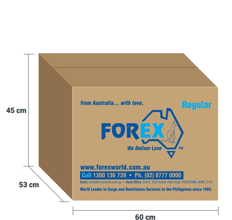 Forex balikbayan box size