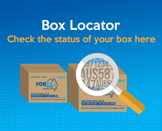 Forex box tracking number